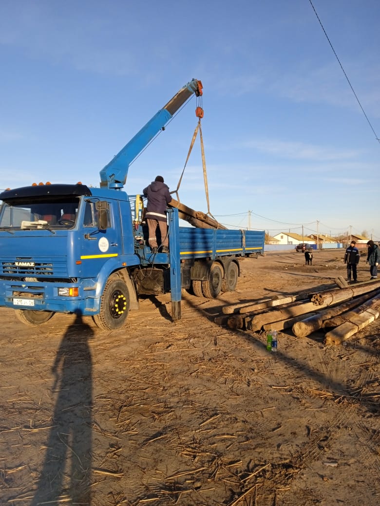 Начало проекта «Текущий ремонт электрической сети в с.Курмангазы, Курмангазинского района, Атырауской области.»