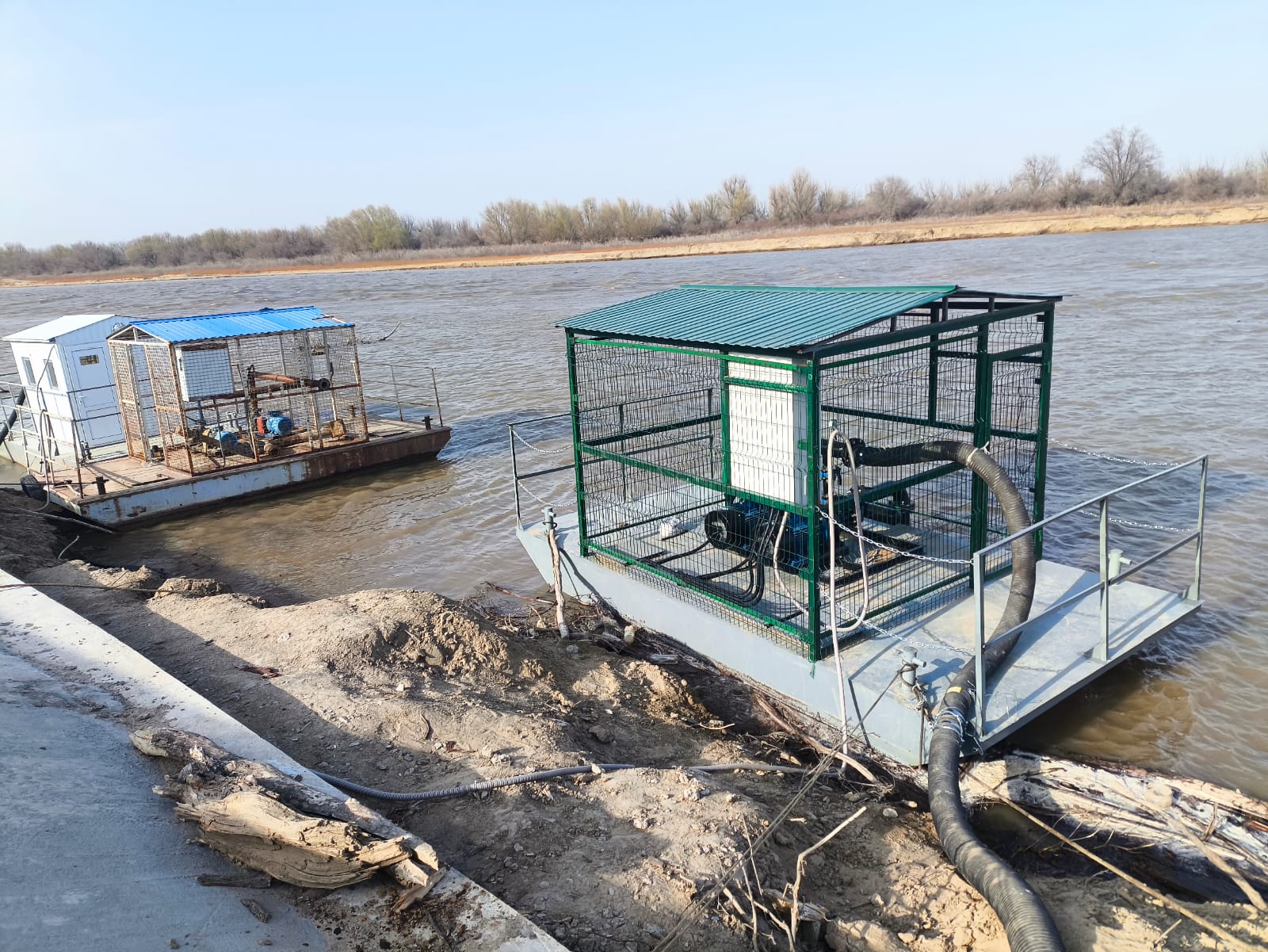 Реконструкция летнего водопровода, расположенного в селе Жалгансай Махамбетского района Атырауской области