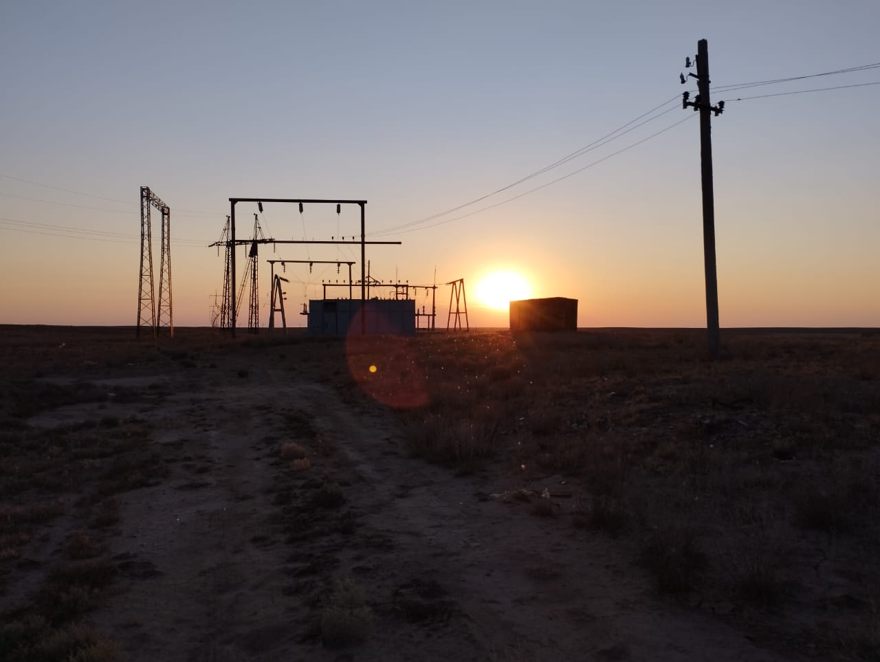 Construction of a 6 kV Overhead Power Line in the Koshkar Microdistrict