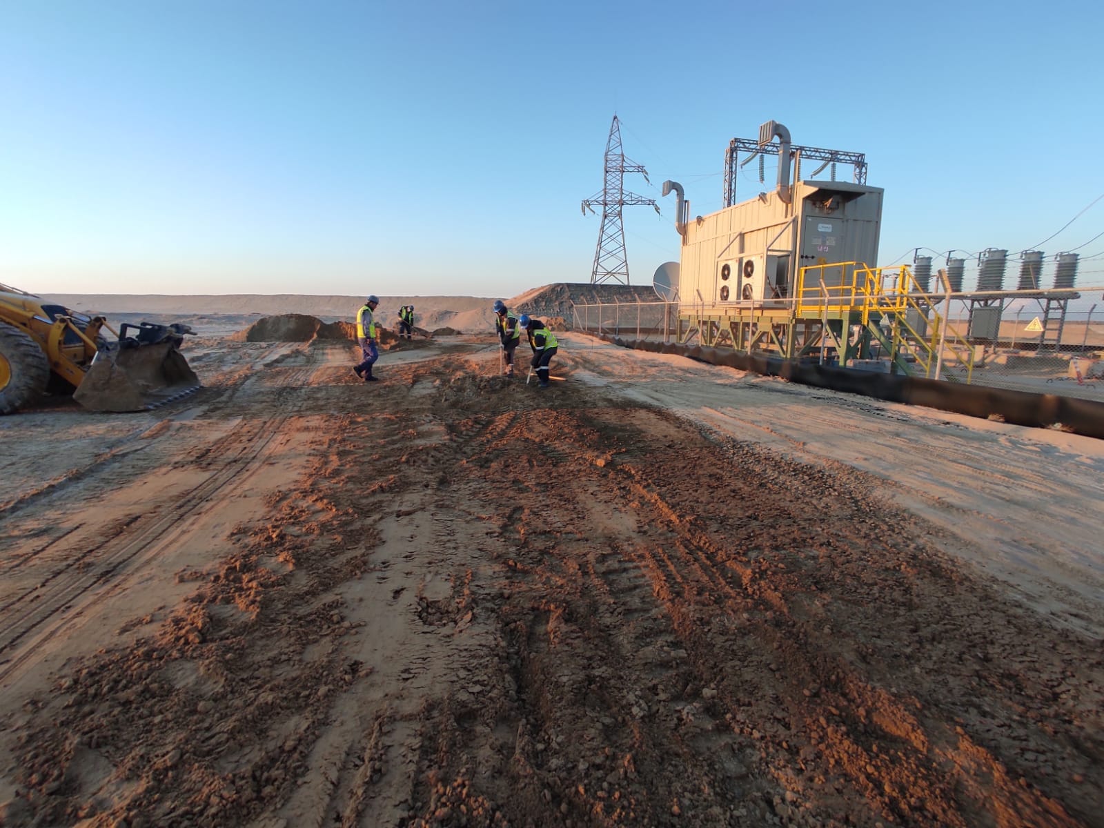 Cargo Transportation Route for Facilities in the Northeastern Part of the Caspian Sea. External Power Supply — 10 kV Overhead Transmission Line from the 110/10 kV Substation (SVHG Area) to the SRG Fac