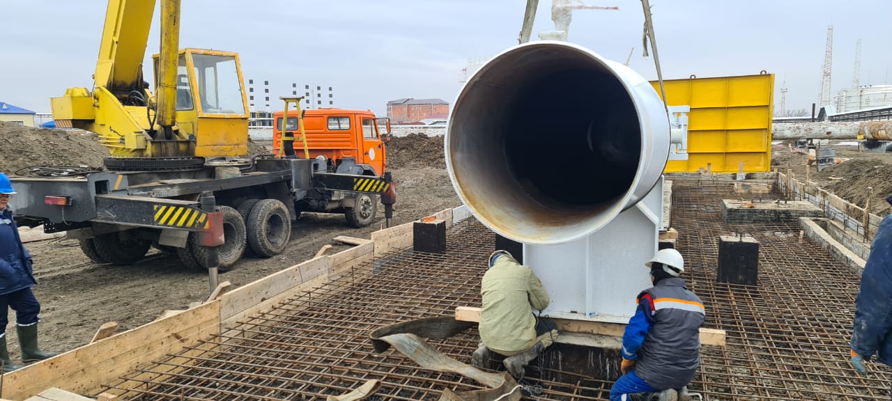 T. Kassymov Pumping Station. Reconstruction of the SO and D launcher chamber of the Uzen–Atyrau–Samara oil pipeline at the CTO facility (ANU area)