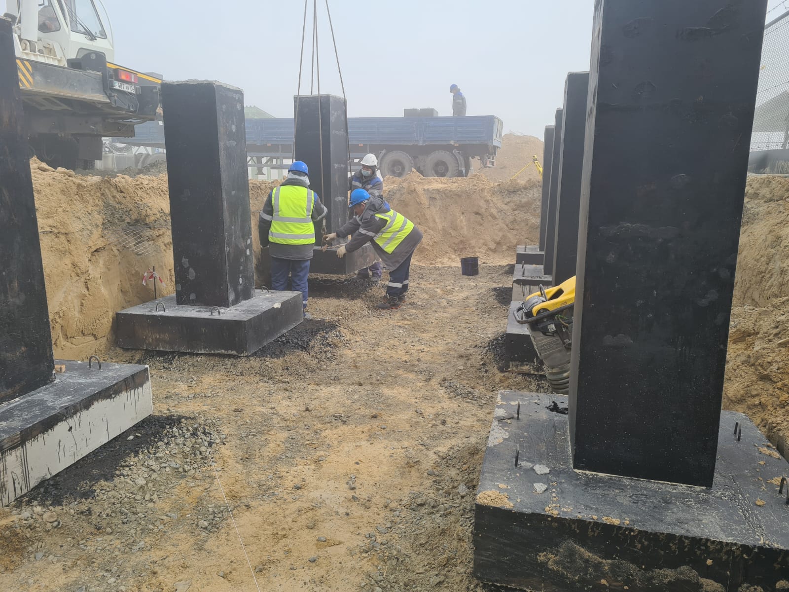 Construction of foundations